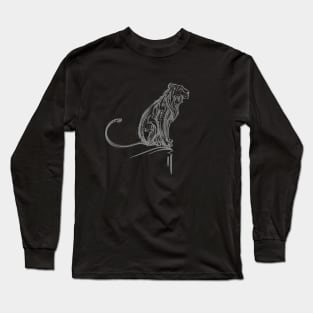 Sunset Lion Long Sleeve T-Shirt